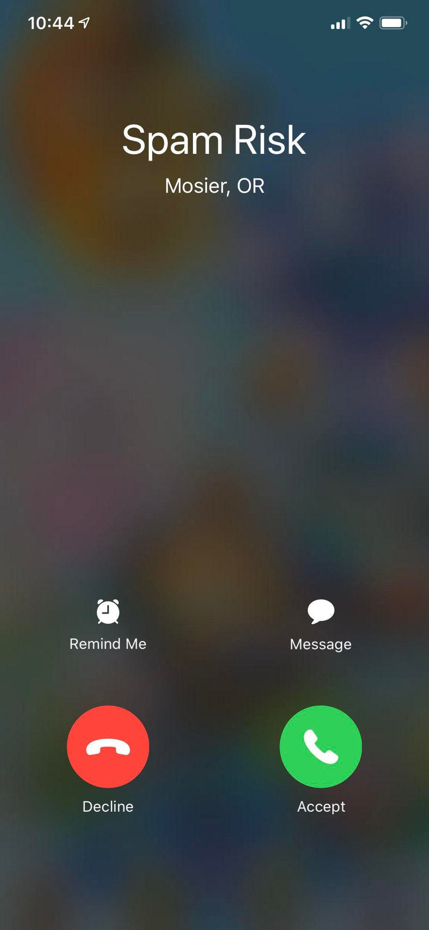 SPAM RISK Caller ID... What is this? How do you get removed?